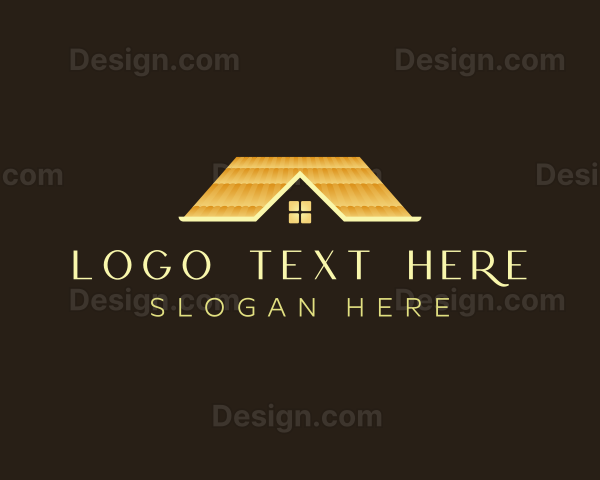 Luxury House Roof Logo