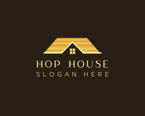 Luxury House Roof logo design