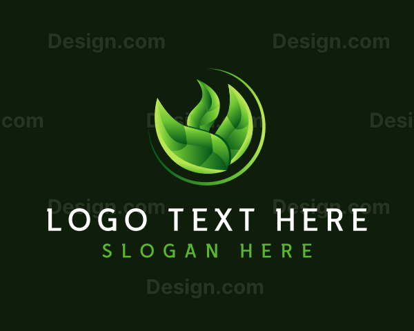 Leaf Eco Organic Logo