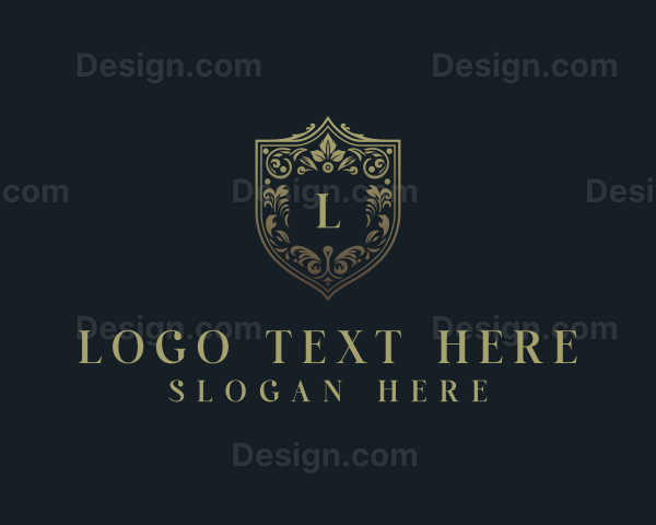 Upscale Royal Shield Logo