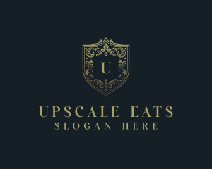 Upscale Royal Shield logo design