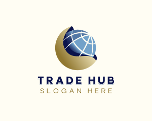 Globe Planet Trading logo design