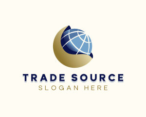 Globe Planet Trading logo design
