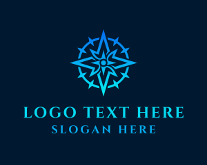 Modern Navigation Compass logo