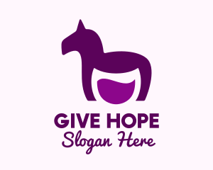 Purple Horse Wine logo