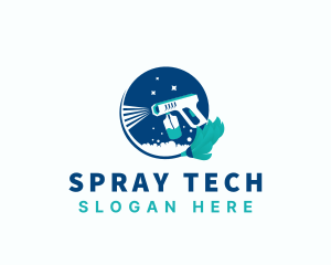 Cleaning Mop Sprayer Disinfect logo
