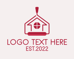 Paint Roller House Renovation  logo