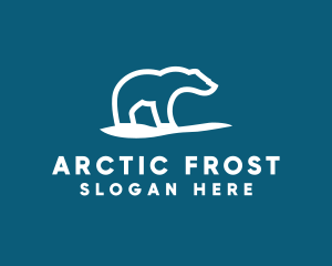 Wildlife Polar Bear  logo design