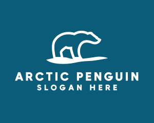 Wildlife Polar Bear  logo design