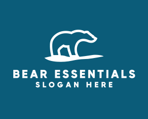 Wildlife Polar Bear  logo design