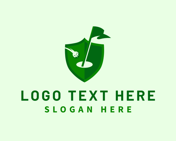 Hole logo example 1