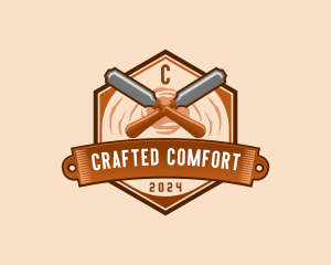 Chisel Wood Carpentry logo design