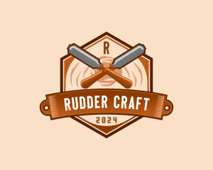 Chisel Wood Carpentry logo design