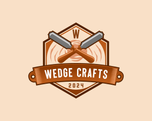 Chisel Wood Carpentry logo design