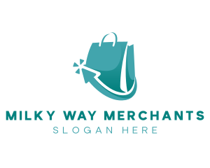 Ecommerce Shopping Bag logo design