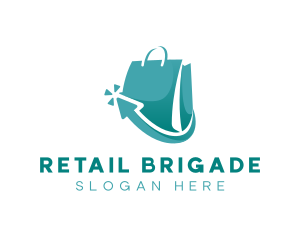 Ecommerce Shopping Bag logo design