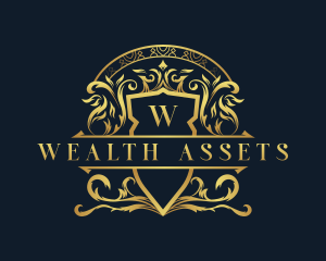 Royalty Jewelry Wealth logo design