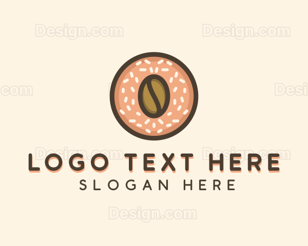 Coffee Donut Pastry Logo