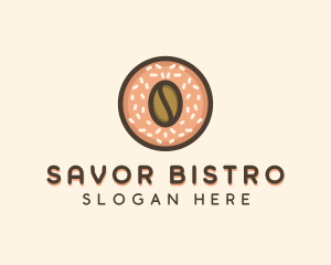 Coffee Donut Pastry logo design