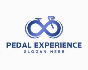 Bicycle Cyclist Infinity logo