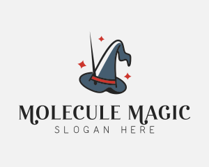 Magician Wizard Hat logo design