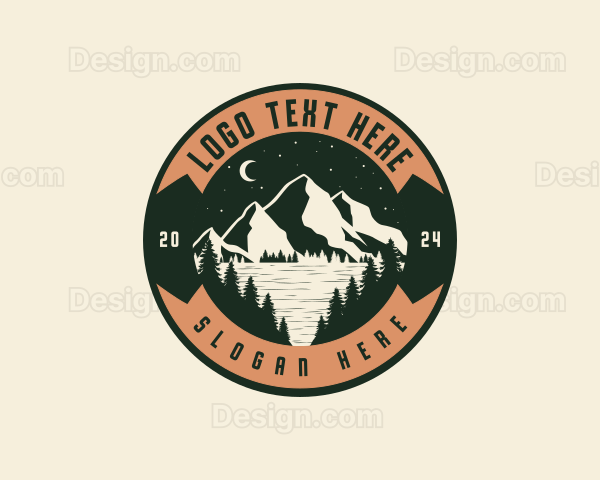 Mountain Lake Campsite Logo