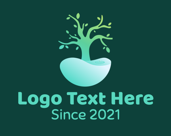 Natural Tree Pond logo