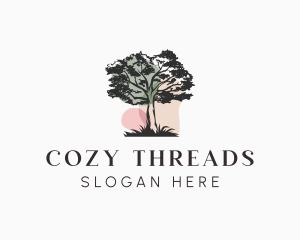 Old Tree Landscape logo design