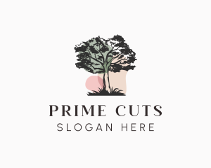 Old Tree Landscape logo design