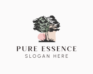 Old Tree Landscape logo design