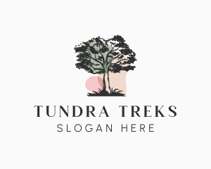 Old Tree Landscape logo design