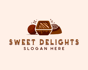 Chocolate Candy Dessert logo