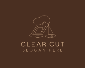 Simple Tree Tent logo design