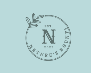 Leaf Nature Boutique logo design