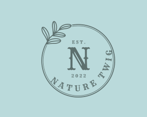 Leaf Nature Boutique logo design