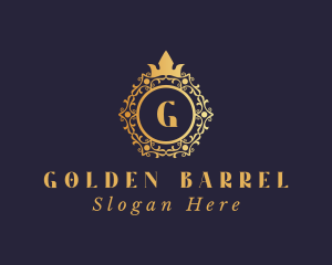 Royal Golden Shield logo design