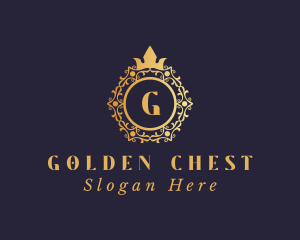 Royal Golden Shield logo design