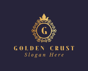 Royal Golden Shield logo design