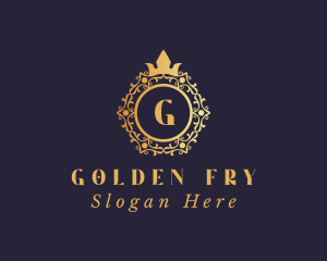 Royal Golden Shield logo design