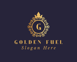 Royal Golden Shield logo design