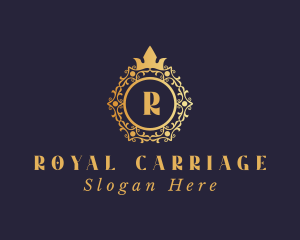 Royal Golden Shield logo design