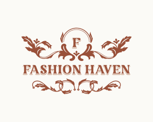 Fashion Floral Boutique logo design