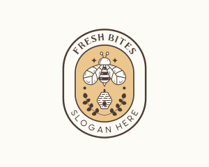 Honey Bee Farm logo design