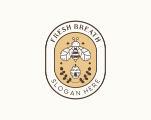 Honey Bee Farm logo design