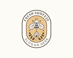 Honey Bee Farm logo design