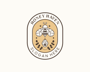 Honey Bee Farm logo design