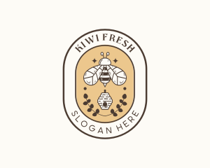 Honey Bee Farm logo design