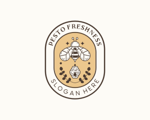 Honey Bee Farm logo design