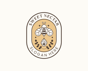 Honey Bee Farm logo design