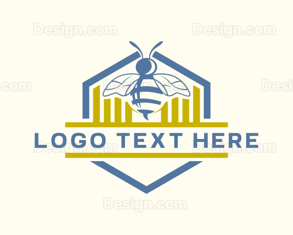 Wild Bee Hive Logo